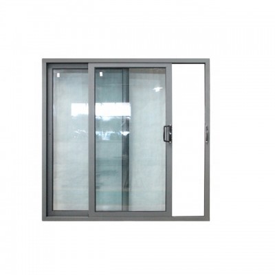 Australian Standard Aluminium Double Glazing Sliding Door With Screen